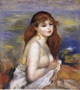 After the Bath(Little Bather), Pierre Renoir